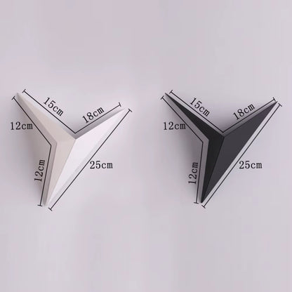 Applique Murale Minimaliste Prisme - Design Aluminium et Géométrique