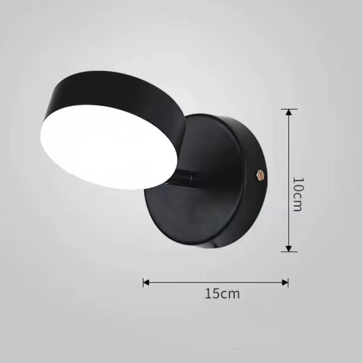 Applique Murale Nordique Astrid — Laiton & Aluminium Cylindrique