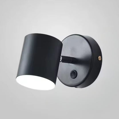 Applique Murale Nordique Astrid — Laiton & Aluminium Cylindrique